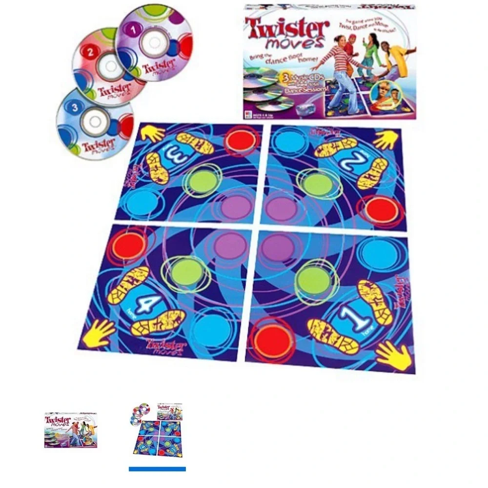 Milton Bradley Twister Moves Game